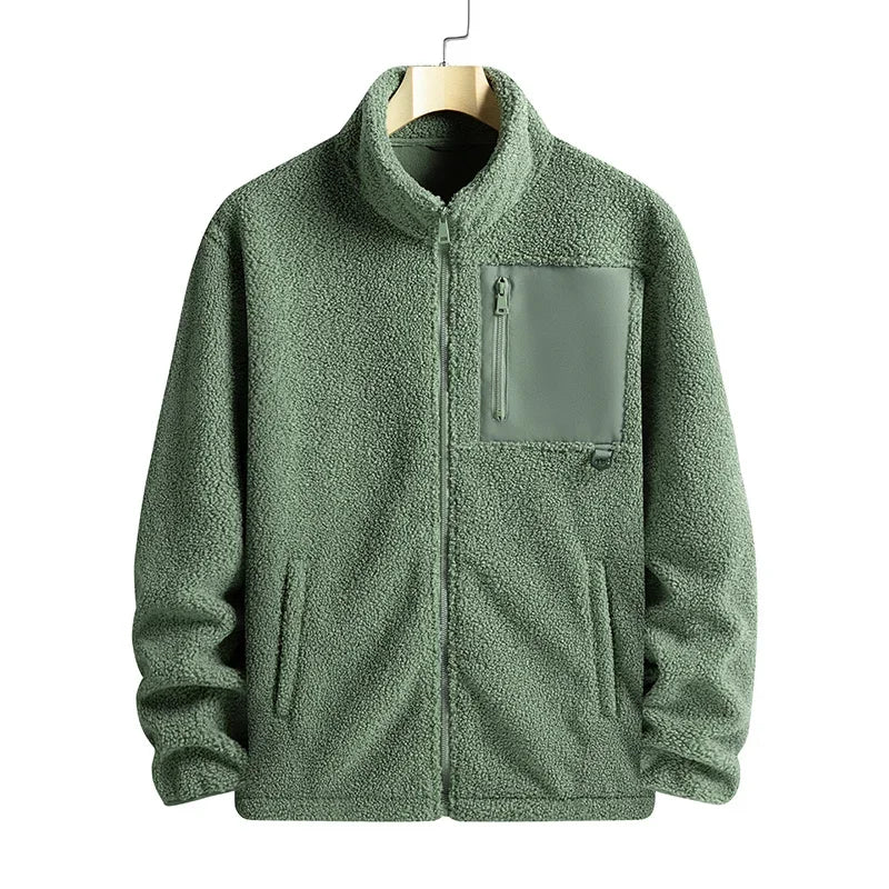 Blouson Bombardier Polaire Homme