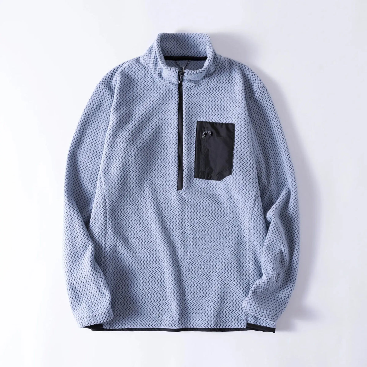 Polaire demi-zip unisexe