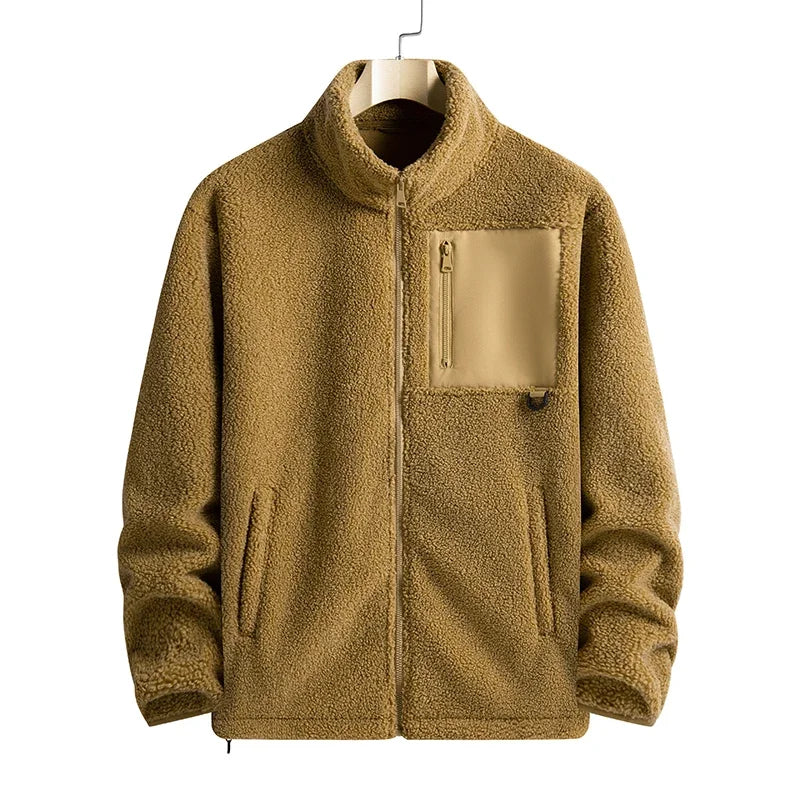 Blouson Bombardier Polaire Homme