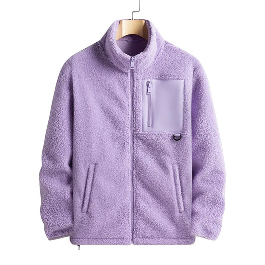 Blouson Bombardier Polaire Homme