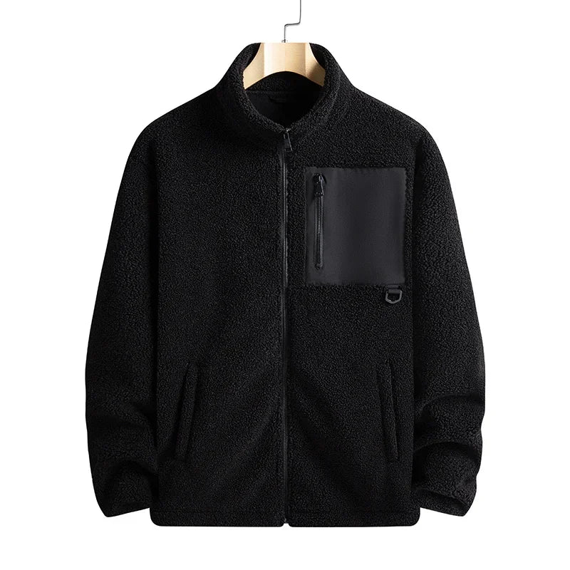 Blouson Bombardier Polaire Homme