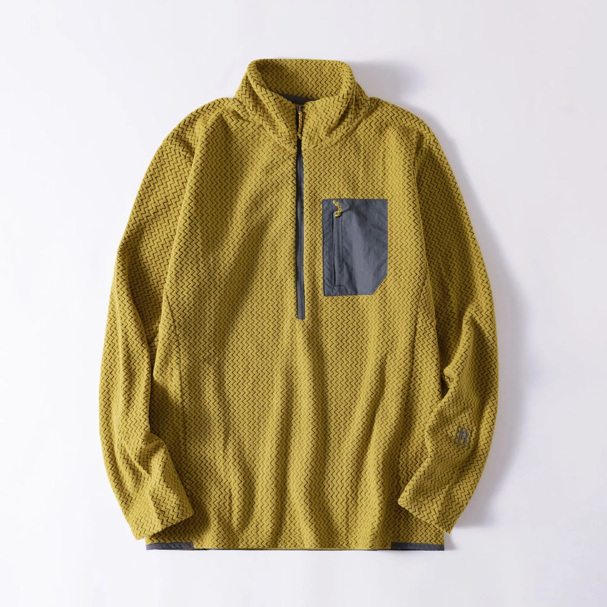 Polaire demi-zip unisexe