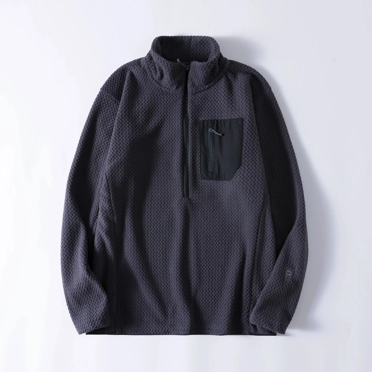 Polaire demi-zip unisexe